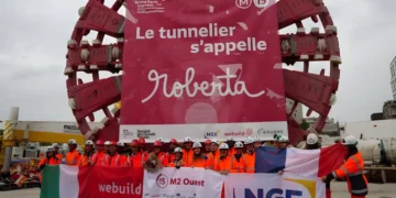 Grand Paris Express : le tunnelier Roberta reconditionné pour la ligne 15 Ouest