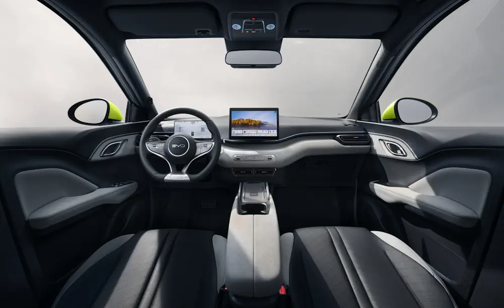 Intérieur de la BYD DOLPHIN SURF