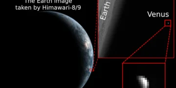 Satellites météo japonais : 10 ans de nuages vénusiens saisis par hasard