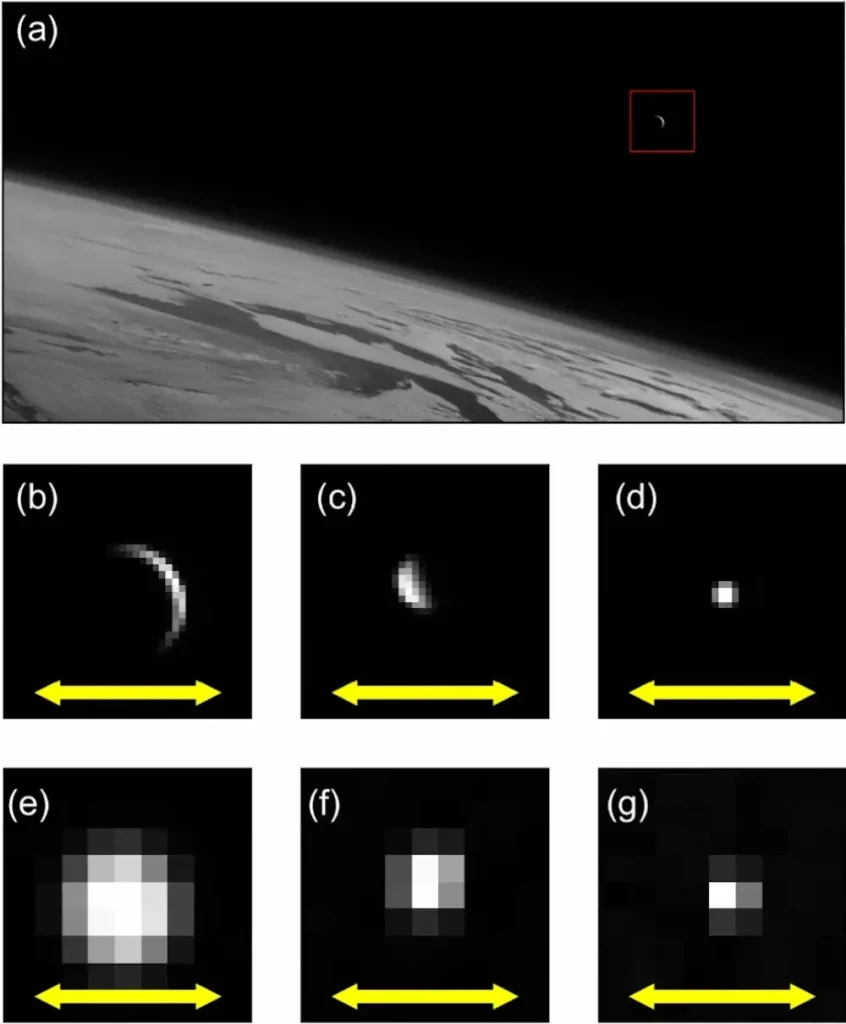 Variation temporelle de la température au sommet des nuages de Vénus révélée par les satellites météorologiques