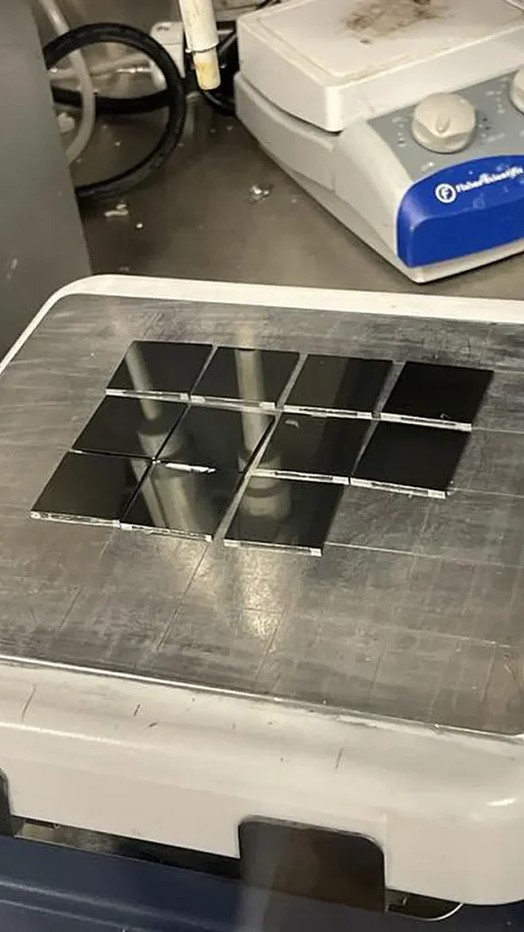Un liquide fondant temporairement pourrait aider à fabriquer de meilleures cellules solaires à pérovskite et de meilleures LED
