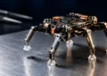 Ce microrobot chinois tire du courant du métal sous ses pieds, mais jusqu’où ira-t-il ?
