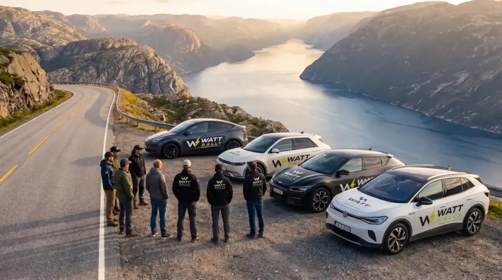Le Watt Rally électrique reliera Amsterdam à Hemsedal en juin 2027