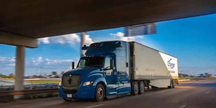 Aurora et Charger Logistics envisagent jusqu'à 500 camions autonomes