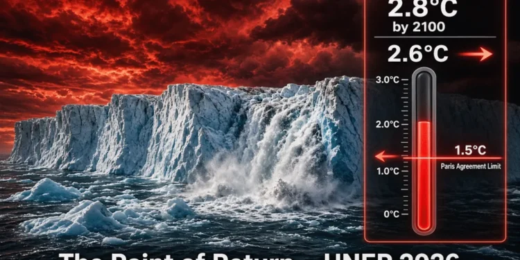 PNUE : dépassement de 1,5 °C inévitable, retour possible