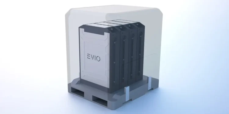 EVIO dévoile la Battery Box pour alimenter les missions loin des réseaux
